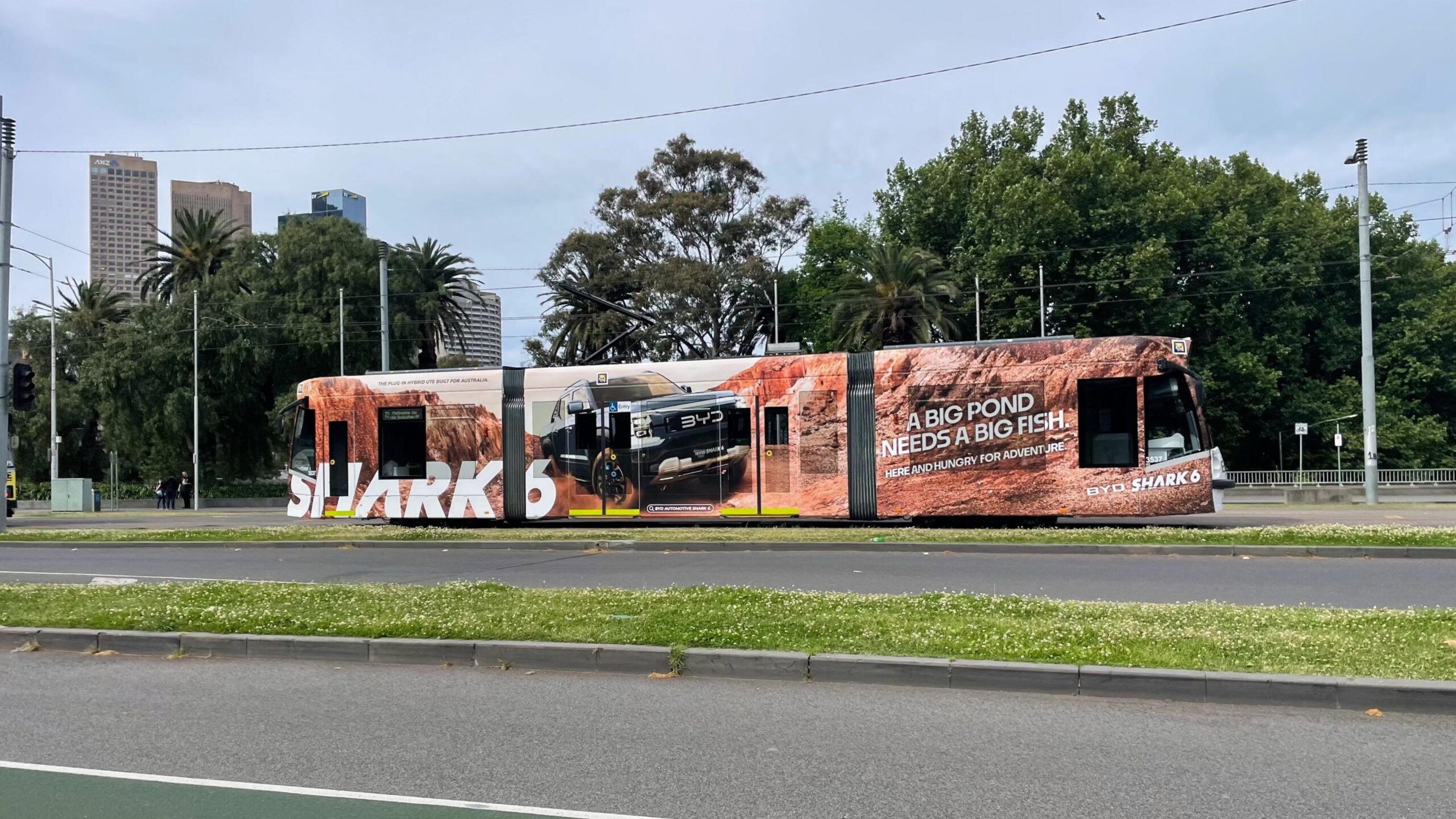 BYD Lightrail Ad for the Shark 6 PHEV Ute